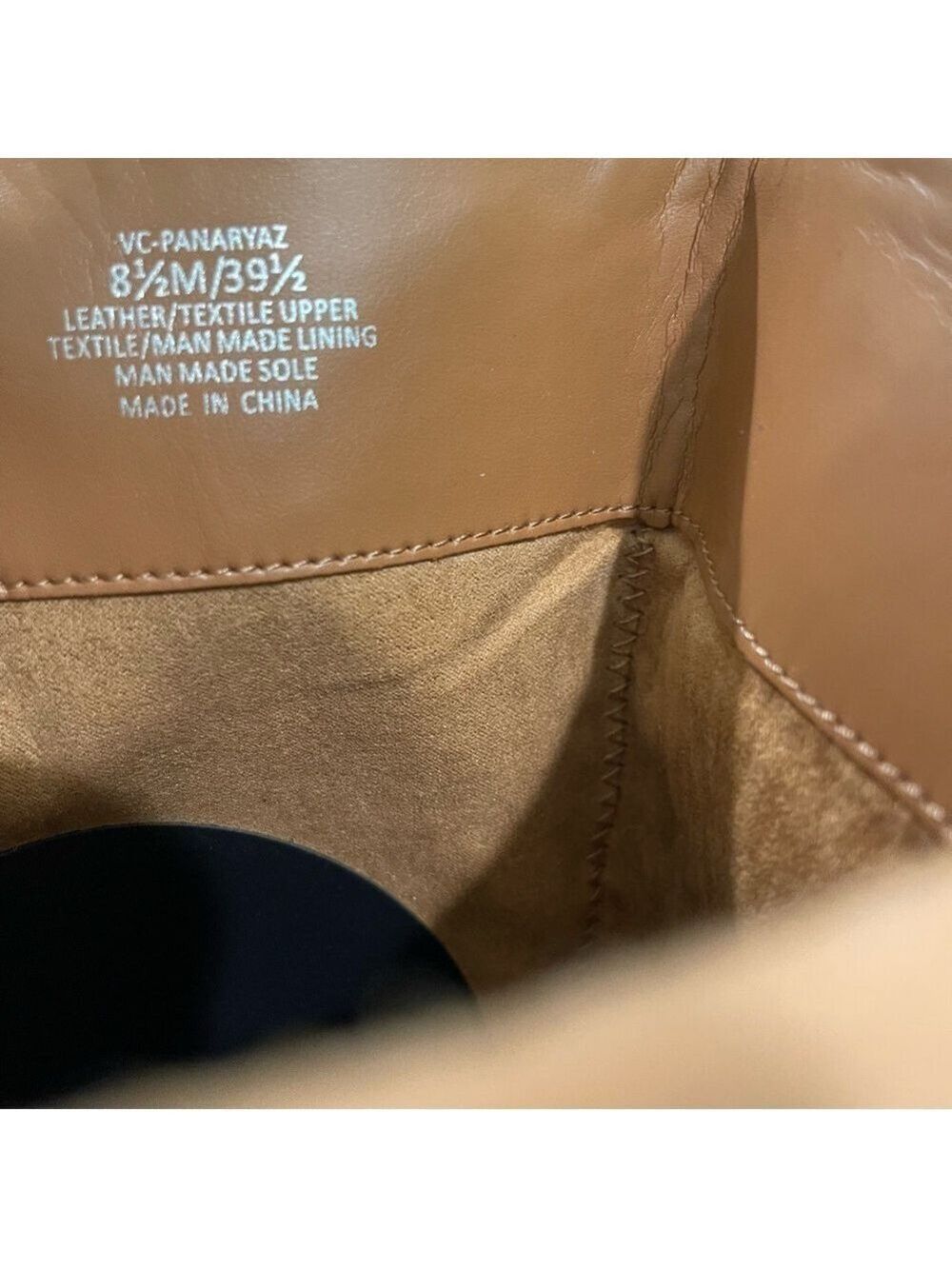 Women’s Vince Camuto Tan Fringe Panaryaz Knee High Boots Size 8.5 US! - Picture 7 of 9